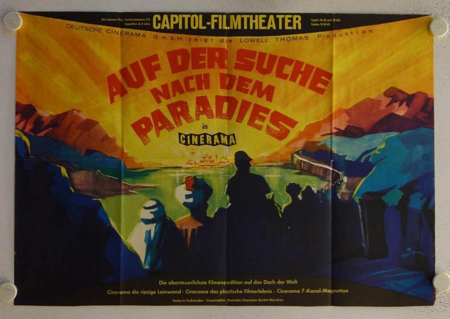 The Search for Paradise original release german movie poster